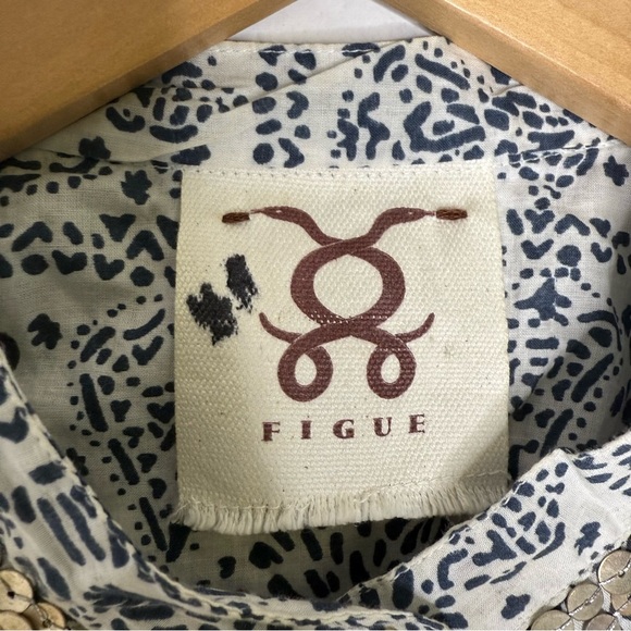 Figue Embellished Tunic Top Shirt Women’s Size Small - Picture 6 of 9